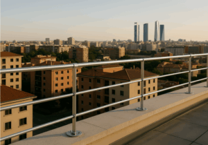 protección perimetral en altura