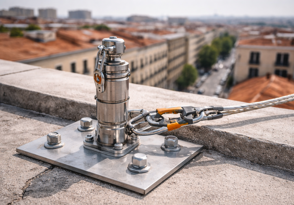 dispositivos de anclaje permanentes