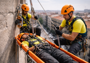 protocolos de rescate en altura