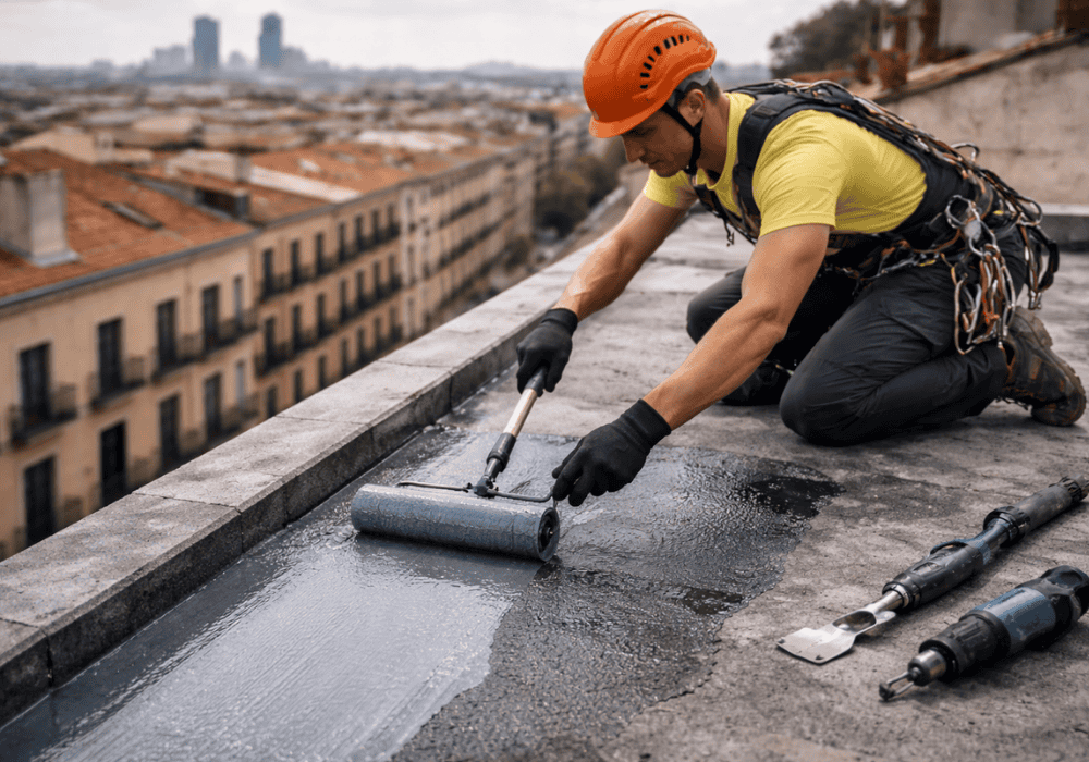 Impermeabilización de cubiertas planas