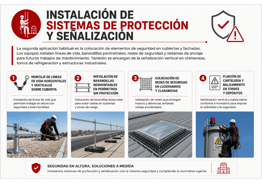 Qué es el alpinismo industrial y cómo soluciona accesos en altura