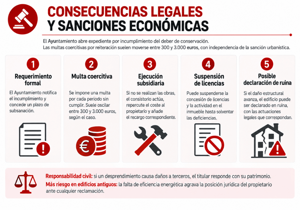 No pasar la ITE qué pasa y qué sanciones te arriesgas